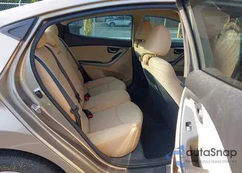 2013 Hyundai Elantra Gls из США, поврежденный, VIN 5NPDH4AE0DH453362